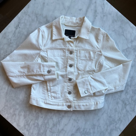 White Denim Jacket - Picture 2 of 4